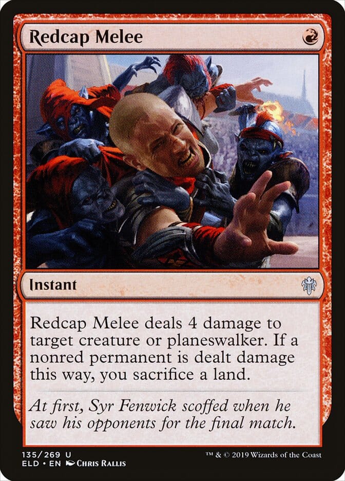 Redcap Melee [Throne of Eldraine] MTG Single Magic: The Gathering  | Multizone: Comics And Games