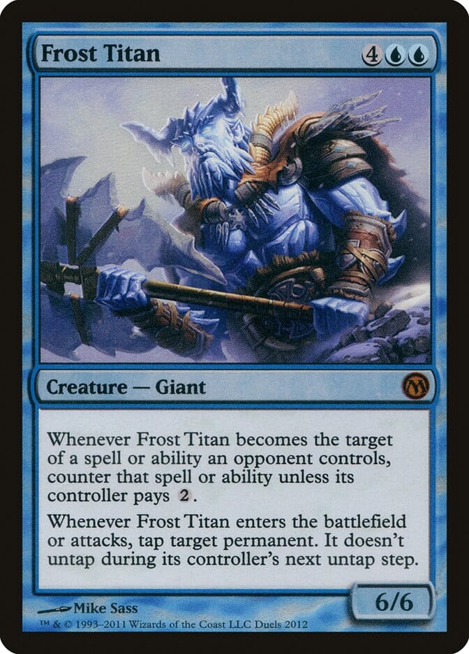 Frost Titan (Duels of the Planeswalkers Promos) [Duels of the Planeswalkers Promos 2011] MTG Single Magic: The Gathering  | Multizone: Comics And Games