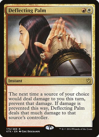 Deflecting Palm [Khans of Tarkir] MTG Single Magic: The Gathering  | Multizone: Comics And Games