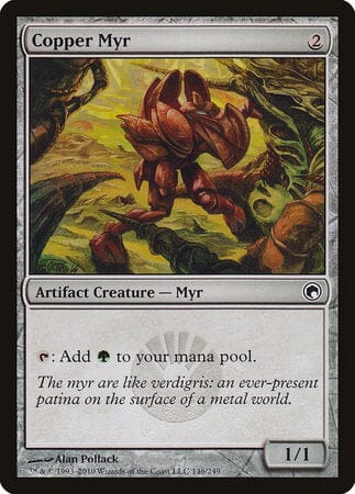 Copper Myr [Scars of Mirrodin] MTG Single Magic: The Gathering  | Multizone: Comics And Games