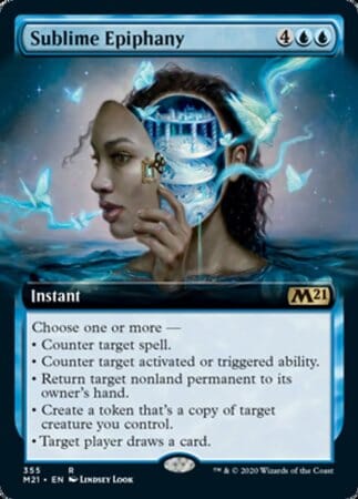 Sublime Epiphany (Extended Art) [Core Set 2021] MTG Single Magic: The Gathering  | Multizone: Comics And Games