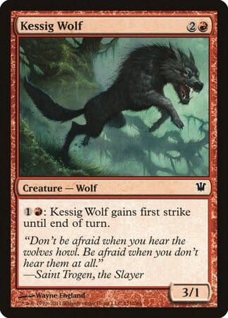 Kessig Wolf [Innistrad] MTG Single Magic: The Gathering  | Multizone: Comics And Games