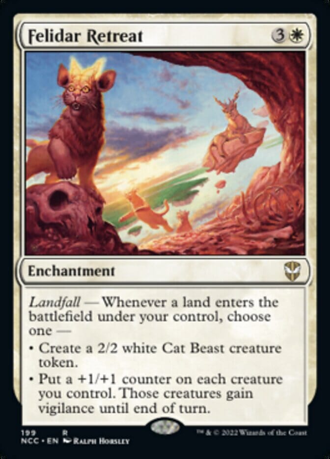 Felidar Retreat [Streets of New Capenna Commander] MTG Single Magic: The Gathering  | Multizone: Comics And Games