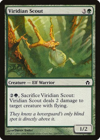 Viridian Scout [Fifth Dawn] MTG Single Magic: The Gathering  | Multizone: Comics And Games