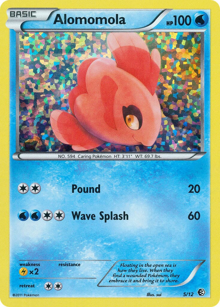 Alomomola (5/12) [McDonald's Promos: 2011 Collection] Pokemon Single Pokémon  | Multizone: Comics And Games