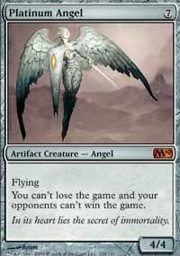 Platinum Angel [Magic 2010] MTG Single Magic: The Gathering  | Multizone: Comics And Games