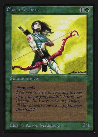Elvish Archers (IE) [Intl. Collectors’ Edition] MTG Single Magic: The Gathering  | Multizone: Comics And Games