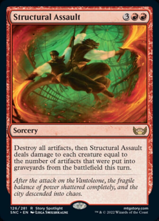 Structural Assault [Streets of New Capenna] MTG Single Magic: The Gathering  | Multizone: Comics And Games