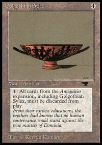 Golgothian Sylex [Antiquities] MTG Single Magic: The Gathering  | Multizone: Comics And Games