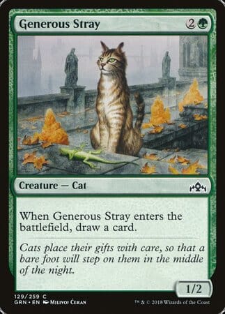 Generous Stray [Guilds of Ravnica] MTG Single Magic: The Gathering  | Multizone: Comics And Games