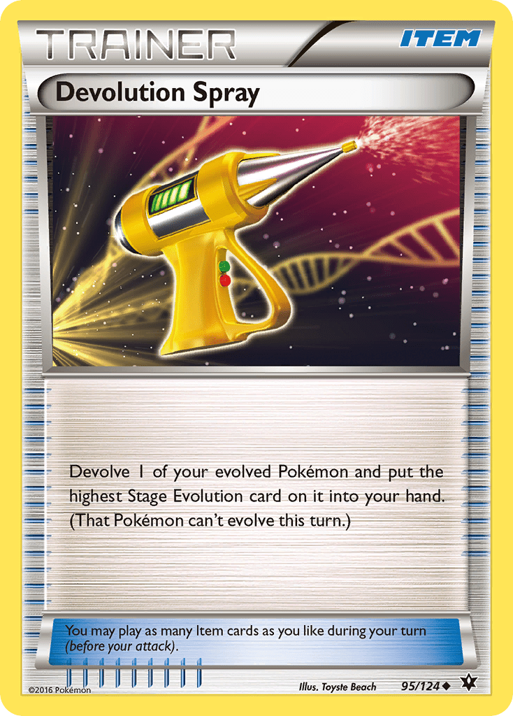 Devolution Spray (95/124) [XY: Fates Collide] Pokemon Single Pokémon  | Multizone: Comics And Games