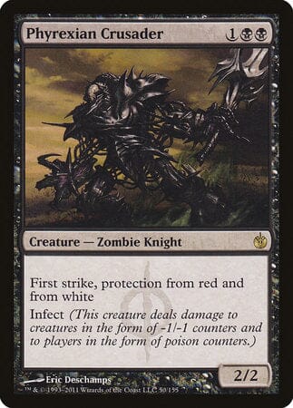 Phyrexian Crusader [Mirrodin Besieged] MTG Single Magic: The Gathering  | Multizone: Comics And Games