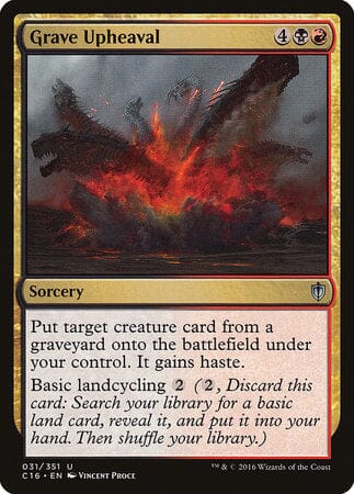 Grave Upheaval [Commander 2016] MTG Single Magic: The Gathering  | Multizone: Comics And Games