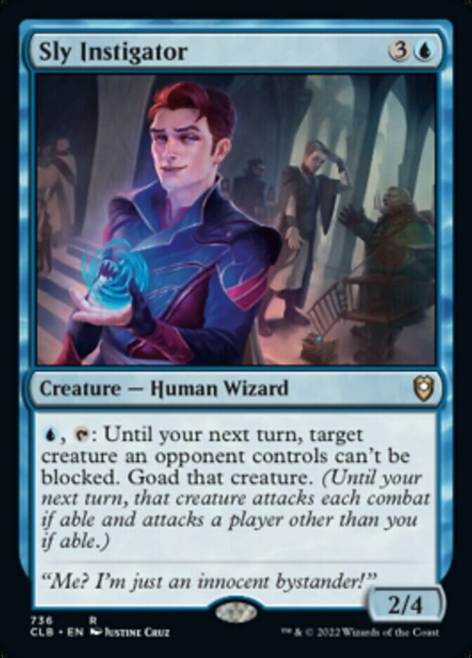 Sly Instigator [Commander Legends: Battle for Baldur's Gate] MTG Single Magic: The Gathering  | Multizone: Comics And Games