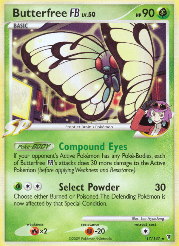 Butterfree FB (17/147) [Platinum: Supreme Victors] Pokemon Single Pokémon  | Multizone: Comics And Games