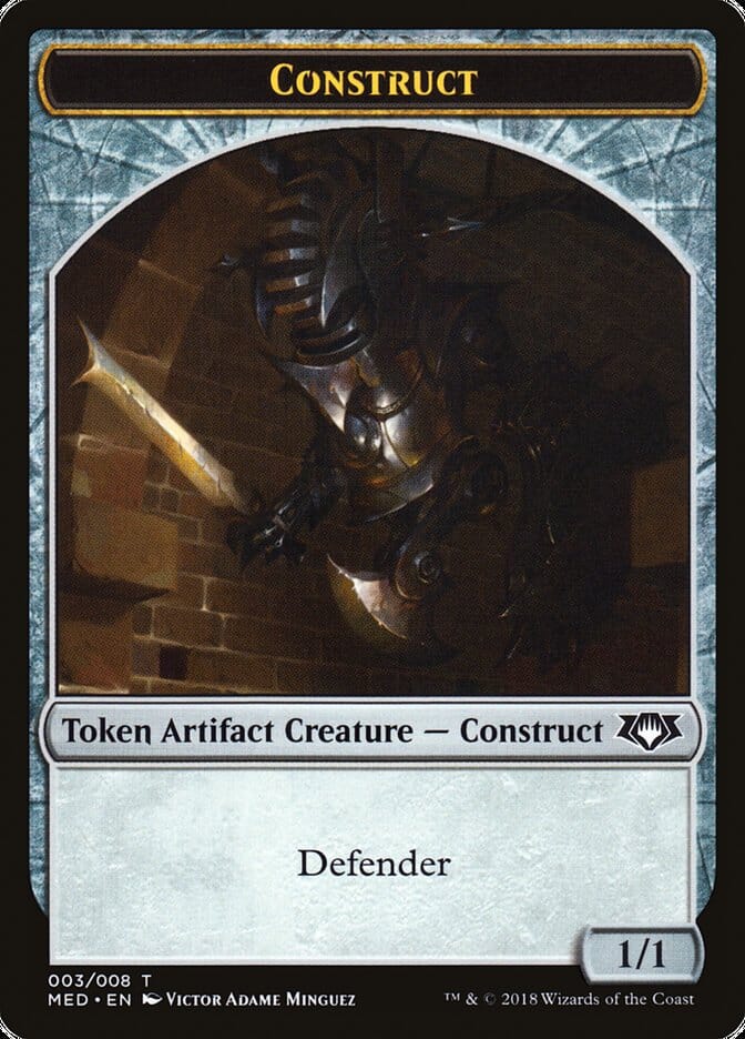 Construct (003/008) [Mythic Edition Tokens] MTG Single Magic: The Gathering  | Multizone: Comics And Games