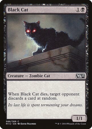 Black Cat [Magic 2015] MTG Single Magic: The Gathering  | Multizone: Comics And Games