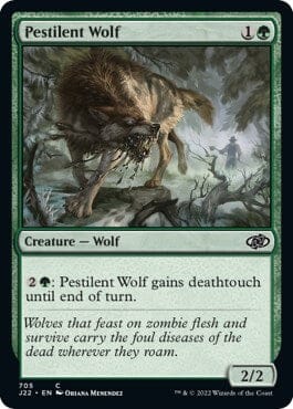 Pestilent Wolf [Jumpstart 2022] MTG Single Magic: The Gathering  | Multizone: Comics And Games