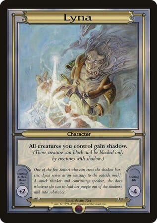 Lyna (Oversize) [Vanguard Series] MTG Single Magic: The Gathering  | Multizone: Comics And Games