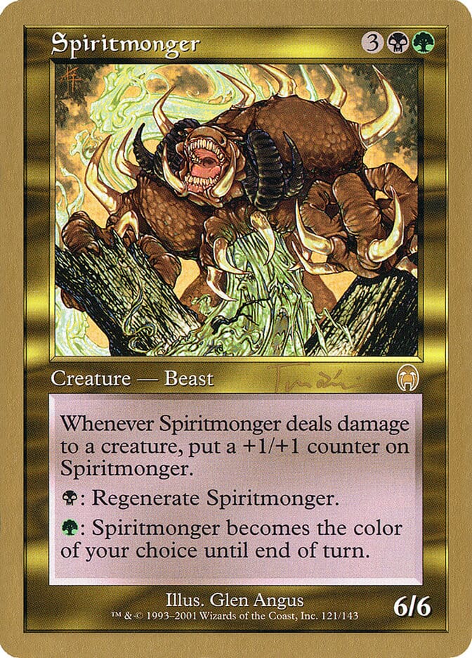 Spiritmonger (Jan Tomcani) [World Championship Decks 2001] MTG Single Magic: The Gathering  | Multizone: Comics And Games
