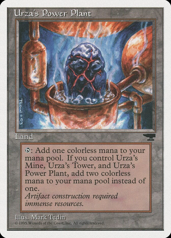 Urza's Power Plant (Boiling Rock) [Chronicles] MTG Single Magic: The Gathering  | Multizone: Comics And Games