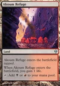 Akoum Refuge [Zendikar] MTG Single Magic: The Gathering  | Multizone: Comics And Games