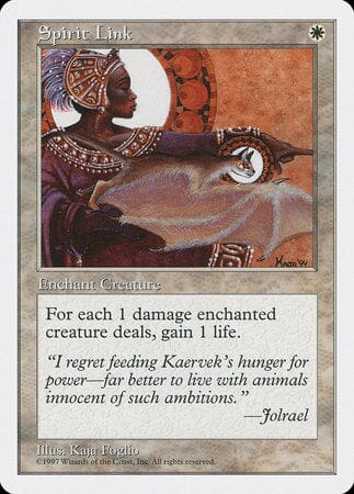 Spirit Link [Fifth Edition] MTG Single Magic: The Gathering  | Multizone: Comics And Games
