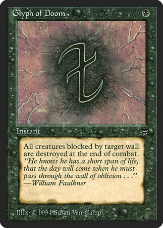 Glyph of Doom [Legends] MTG Single Magic: The Gathering  | Multizone: Comics And Games