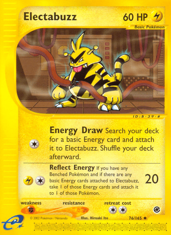 Electabuzz (76/165) [Expedition: Base Set] Pokemon Single Pokémon  | Multizone: Comics And Games