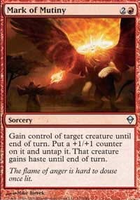 Mark of Mutiny [Zendikar] MTG Single Magic: The Gathering  | Multizone: Comics And Games