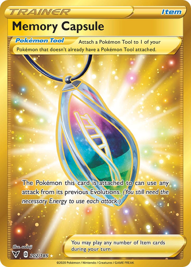 Memory Capsule (202/185) [Sword & Shield: Vivid Voltage] Pokemon Single Pokémon  | Multizone: Comics And Games