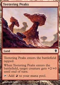 Teetering Peaks [Zendikar] MTG Single Magic: The Gathering  | Multizone: Comics And Games