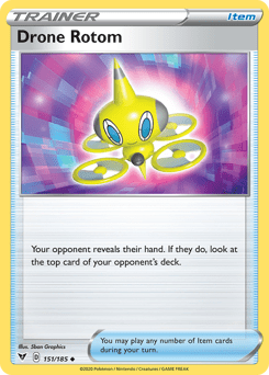 Drone Rotom (151/185) [Sword & Shield: Vivid Voltage] Pokemon Single Pokémon  | Multizone: Comics And Games