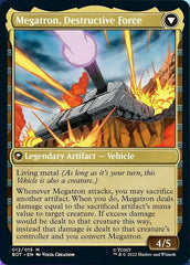 Megatron, Tyrant // Megatron, Destructive Force [Universes Beyond: Transformers] MTG Single Magic: The Gathering  | Multizone: Comics And Games
