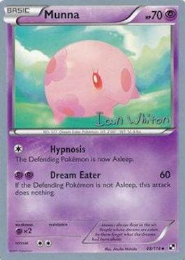 Munna (48/114) (American Gothic - Ian Whiton) [World Championships 2013] Pokemon Single Pokémon  | Multizone: Comics And Games