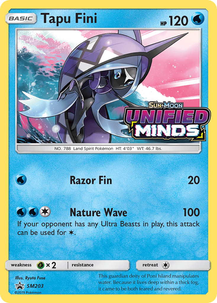 Tapu Fini (SM203) [Sun & Moon: Black Star Promos] Pokemon Single Pokémon  | Multizone: Comics And Games