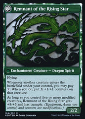 Jugan Defends the Temple // Remnant of the Rising Star [Kamigawa: Neon Dynasty Prerelease Promos] MTG Single Magic: The Gathering  | Multizone: Comics And Games