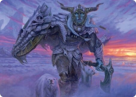 Frost Giant Art Card [Dungeons & Dragons: Adventures in the Forgotten Realms Art Series] MTG Single Magic: The Gathering  | Multizone: Comics And Games