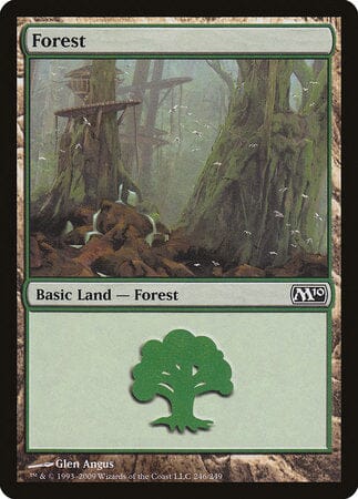 Forest (246) [Magic 2010] MTG Single Magic: The Gathering  | Multizone: Comics And Games