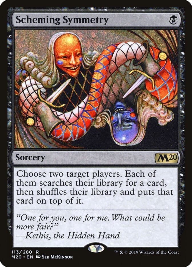 Scheming Symmetry [Core Set 2020] MTG Single Magic: The Gathering  | Multizone: Comics And Games