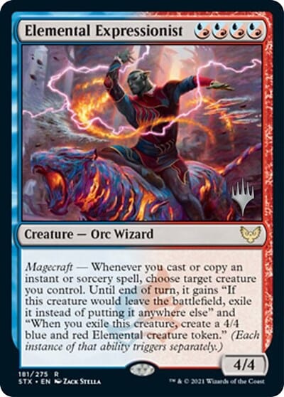Elemental Expressionist (Promo Pack) [Strixhaven: School of Mages Promos] | Multizone: Comics And Games