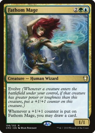 Fathom Mage [Commander Anthology Volume II] MTG Single Magic: The Gathering  | Multizone: Comics And Games