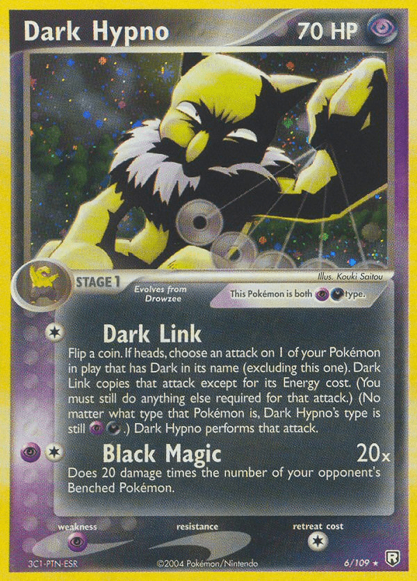 Dark Hypno (6/109) [EX: Team Rocket Returns] Pokemon Single Pokémon  | Multizone: Comics And Games