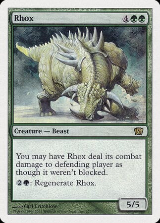 Rhox [Eighth Edition] MTG Single Magic: The Gathering  | Multizone: Comics And Games