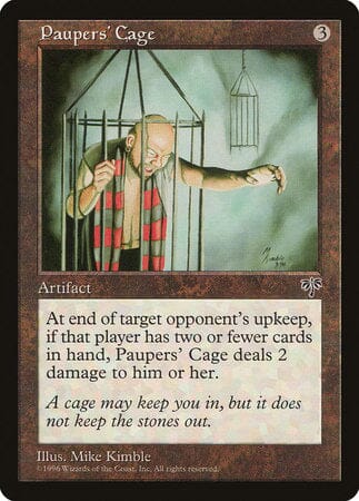 Paupers' Cage [Mirage] MTG Single Magic: The Gathering  | Multizone: Comics And Games