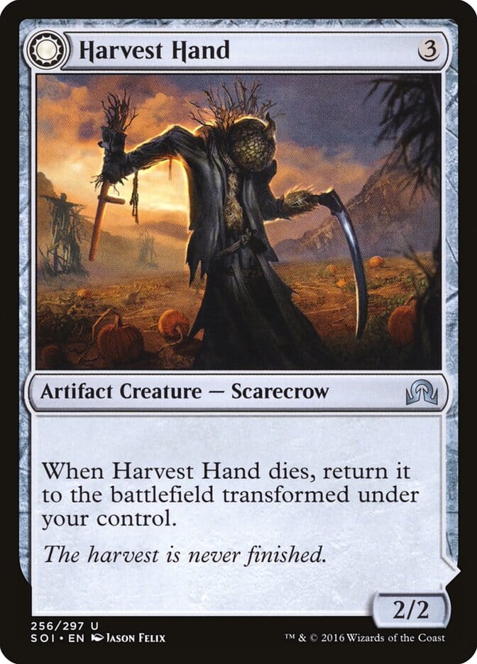 Harvest Hand // Scrounged Scythe [Shadows over Innistrad] | Multizone: Comics And Games