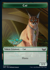 Cat // Dog Double-sided Token [Streets of New Capenna Tokens] MTG Single Magic: The Gathering  | Multizone: Comics And Games