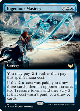 Ingenious Mastery (Extended) [Strixhaven: School of Mages] MTG Single Magic: The Gathering  | Multizone: Comics And Games