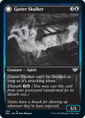 Gutter Skulker // Gutter Shortcut [Innistrad: Double Feature] MTG Single Magic: The Gathering  | Multizone: Comics And Games