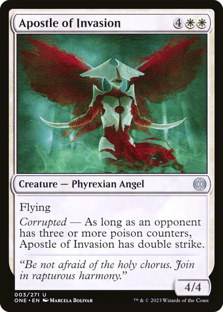 Apostle of Invasion [Phyrexia: All Will Be One] MTG Single Magic: The Gathering  | Multizone: Comics And Games